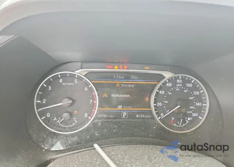 2021 Nissan Sentra Sv z USA, uszkodzony, nr VIN 3N1AB8CV5MY266584